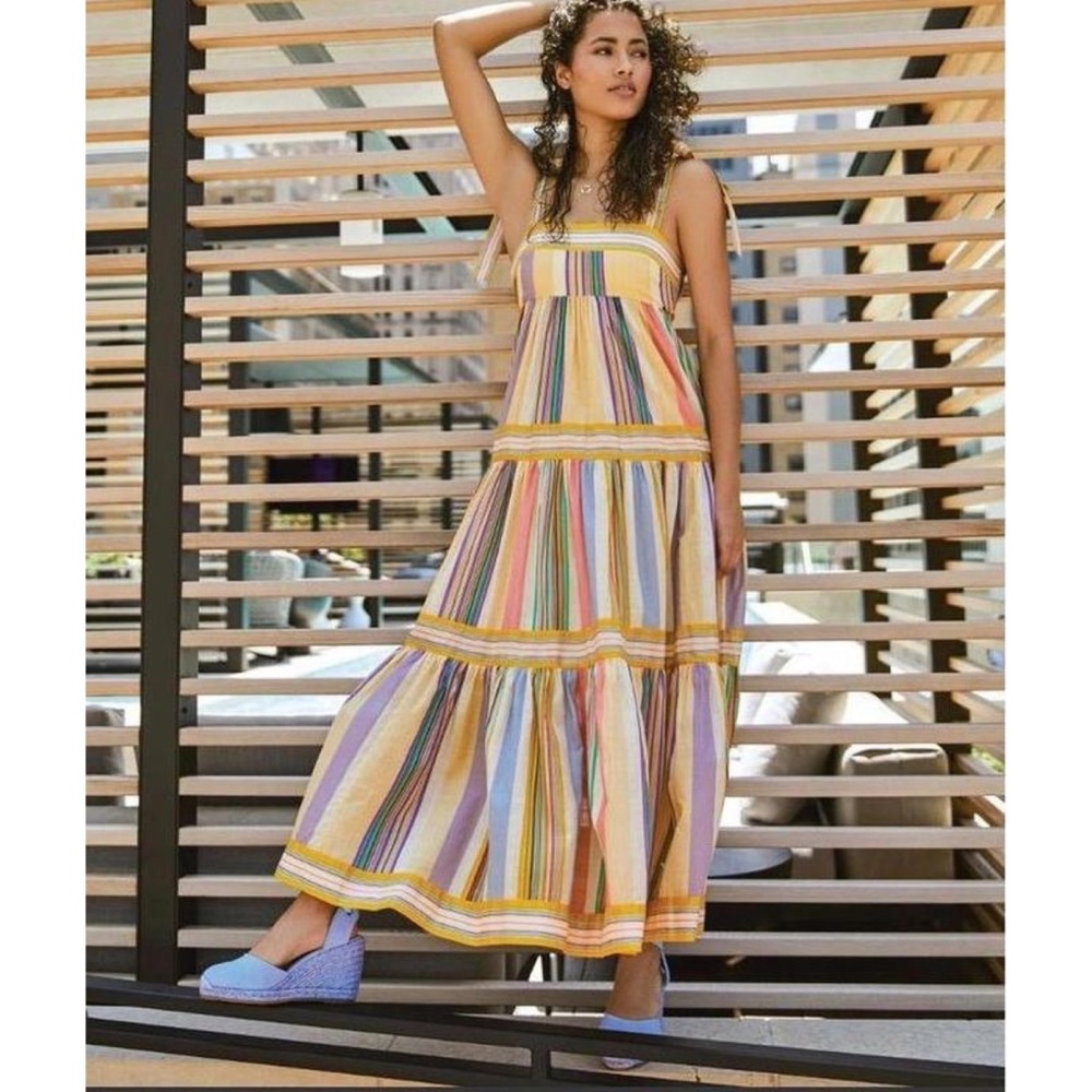 Zimmermann Striped Midi Dress - Picture 2 of 15